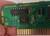 Close up photo of game circuit board shown