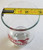Red Lobster Vintage Restaurant Hurricane Glass Collectible opening diameter