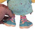 Close up of feet shown
