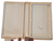 Inside clamshell case shown