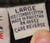 Size tag shown