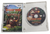 Inside game case shown with game disc and instruction book shown