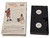 Back of clamshell case and tape shown