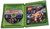 Inside game case shown with game disc and instruction manual
