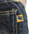 Tag on jeans shown