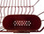 Utensil holder inside shown