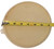Yellow bowl 1 width measurement shown