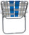 First chair back side of chair shown