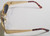 Gold frame retro 60s Hippie style Sunglasses New side view