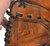 Glove close up shown on inside