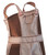 Close up of shoulder straps shown