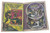 Inside DVD case shown with insert and both DVD'S Shown