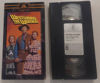 Westward the Women VHS Movie stars Robert Taylor Denise Darcel