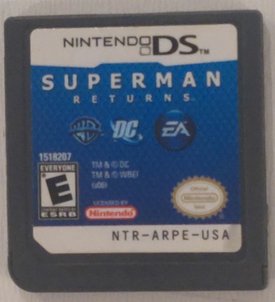 Superman Returns Nintendo DS Video Game Tested