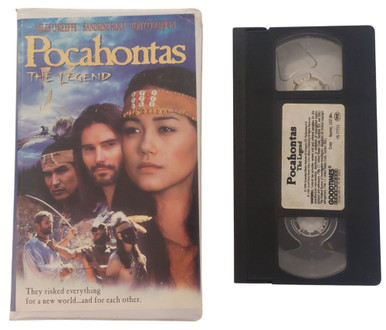 Pocahontas The Legend VHS Video in Clamshell Case stars Miles O