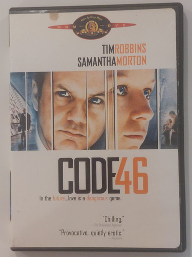 Code 46 DVD Movie Stars Tim Robbins Samatha Morton