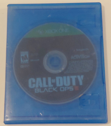 Cod Disc Case Call of Duty Black Ops III Xbox One Video Game Disc Only in Replacement ...