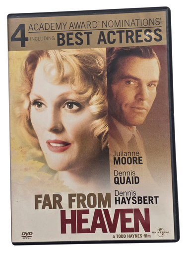 Far From Heaven DVD Movie Stars Julianne Moore Dennis Quaid