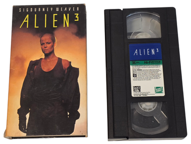 Alien 3 VHS Movie Stars Sigourney Weaver Charles Dance
