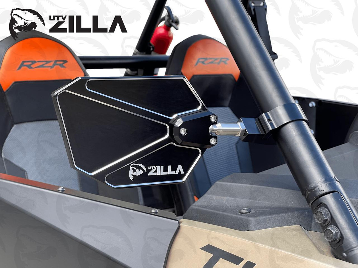 UTVZilla SABER Billet Mirrors (Pair)