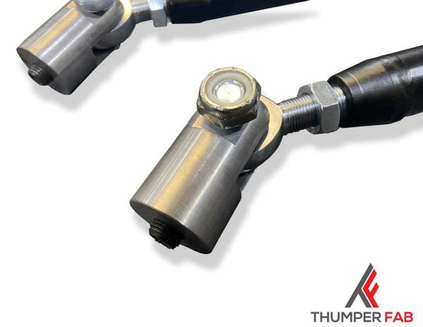 Thumper Fab Polaris Ranger Tie Rod Upgrade Kit Black UTVS0026715