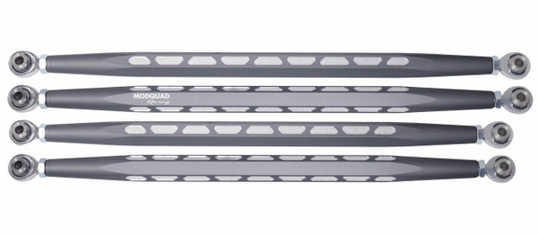 ModQuad Racing Polaris RZR XP Turbo 2017+ XP 1000 2018+ Hex Rear Radius Rods (Grey) ModQuad Racing UTVS0027812 UTV Source