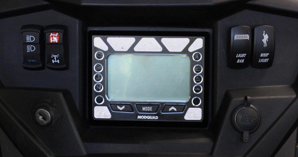 ModQuad Racing Polaris RZR Dash Bezel Grey 375953