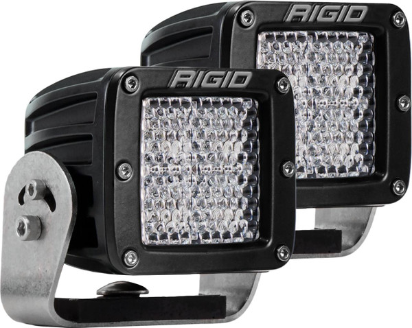 Rigid Industries D-Series Pro Heavy Duty Mount Diffused (Pair) Rigid Industries UTVS0031204 UTV Source