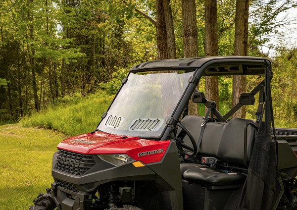 SuperATV Polaris Ranger XP 1000 Scratch Resistant Vented Full Windshield WS-P-RAN1K-V-70#RT