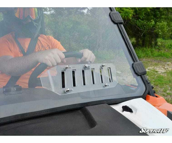 SuperATV Polaris General XP 1000 Scratch Resistant Vented Full Windshield WS-P-GEN1K-V-70#XP