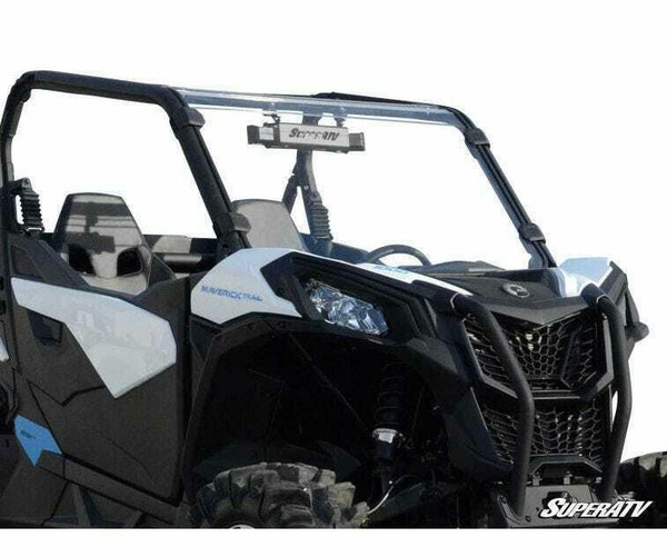 SuperATV Can-Am Commander Scratch Resistant Full Windshield 2021+ (WS-CA-T-70#COM)