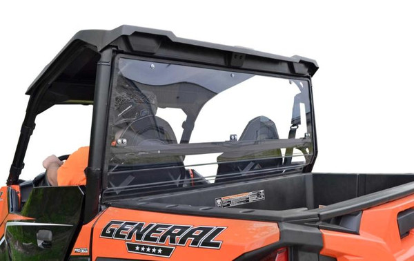 SuperATV Polaris General Rear Windshield SuperATV UTVS0033022 UTV Source