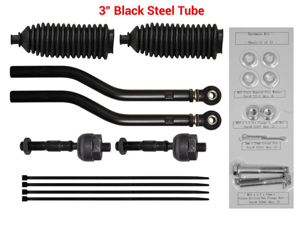 SuperATV Polaris RZR XP 900 Heavy Duty Tie Rod Kit TRRA-P-RZRXP-01-14-ST-001