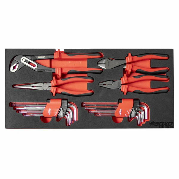 BOXO USA 185-Piece Metric and SAE Tool Set BXE003-R2