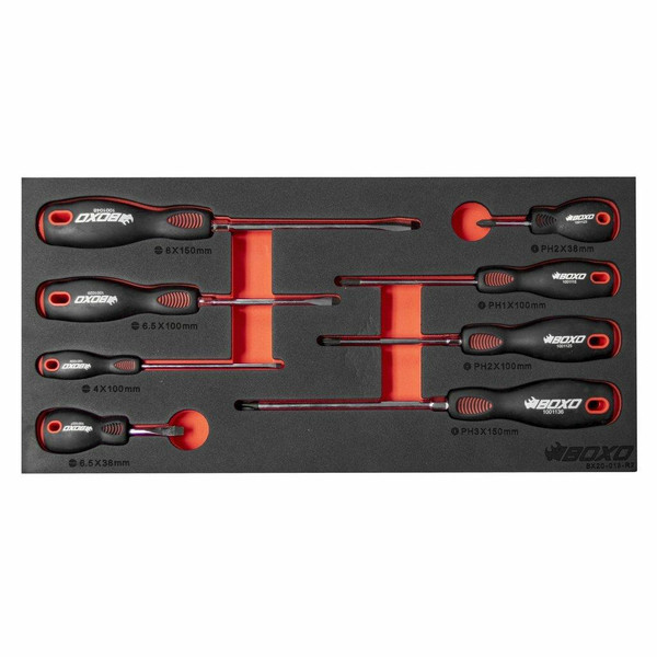 BOXO USA 185-Piece Metric and SAE Tool Set BXE003-R2