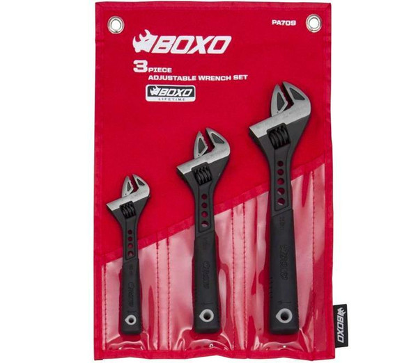 BOXO USA 3 pc Adjustable Wrench Set BOXO USA UTVS0037190 UTV Source