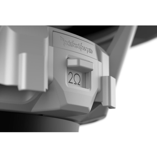 Rockford Fosgate M2 10 DCV 4-Ohm Color Optix Infinite Baffle Marine Subwoofer White M2D4-10I