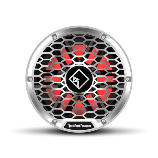 Rockford Fosgate M2 10 DCV 4-Ohm Color Optix Infinite Baffle Marine Subwoofer White M2D4-10I