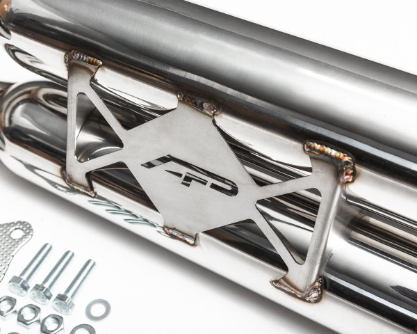 Agency Power Polaris RZR XP Turbo Dual Tip Exhaust System