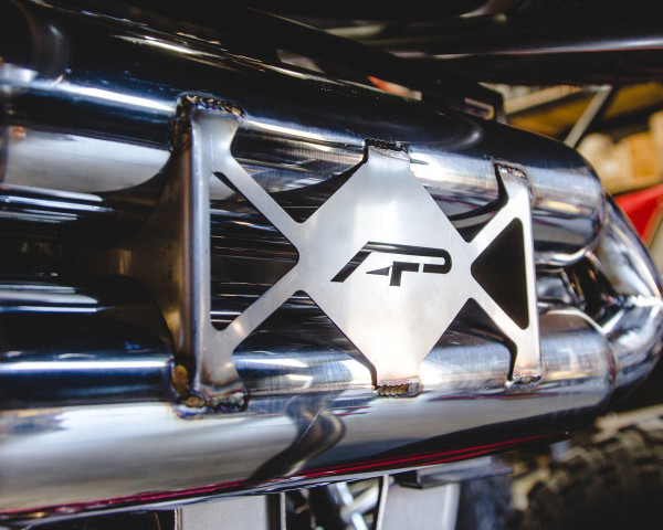 Agency Power Polaris RZR XP Turbo Dual Tip Exhaust System