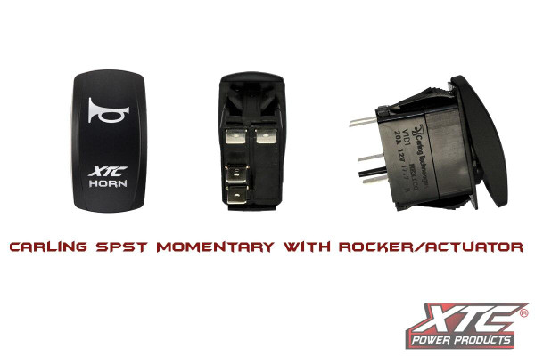 XTC Carling LED Rocker Switch - XTC Horn Momentary SW12-00102016