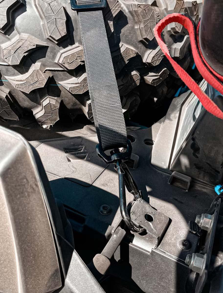 SpeedStrap 1.5 3-Point Spare Tire Tie-Down with Swivel Hooks UTVS0062110