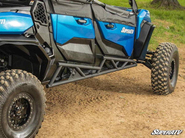 SuperATV Can-Am Commander Max 1000 Heavy-Duty Nerf Bars UTVS0063599
