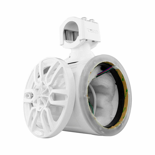 DS18 Audio 6.5 Marine Tower with Integrated RGB LED Lights No Speakers UTVS0065328