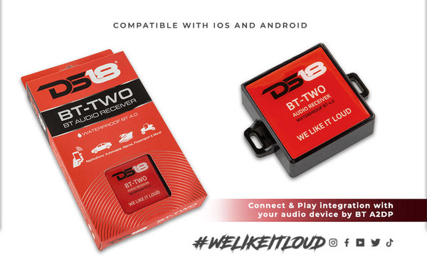 DS18 Audio Bluetooth Streaming Audio Receiver UTVS0066175