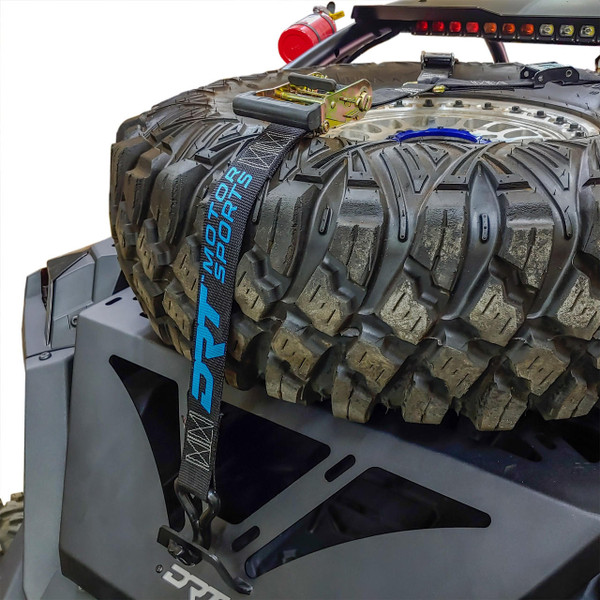 DRT Motorsports Polaris RZR Pro R Tire Carrier Adventure Rack UTVS0067492