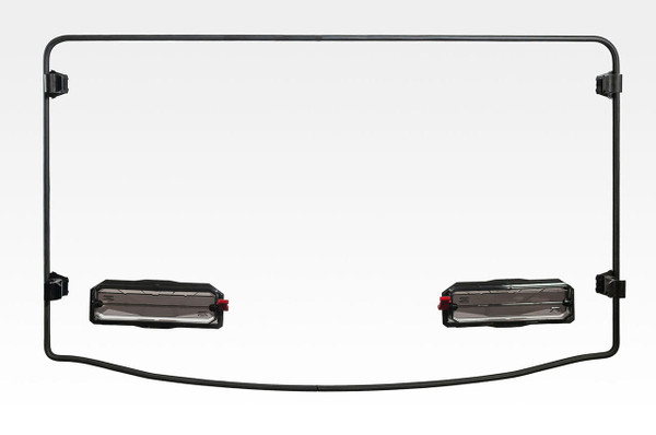 Seizmik Polaris Midsize Pro-Fit Ranger Scratch Resistant Polycarbonate Tool-less Versa-Vent Windshield  UTVS0074914