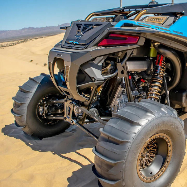 DRT Motorsports DRT Polaris RZR Pro R / Turbo R Billet Aluminum Hex Bar Radius Rod Kit  UTVS0078216