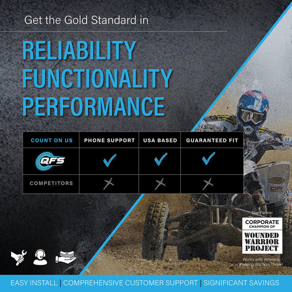 Quantum QFS Polaris Ranger 800 In-Tank EFI Fuel Pump w/ 42 PSI Regulator & Filter  UTVS0078593