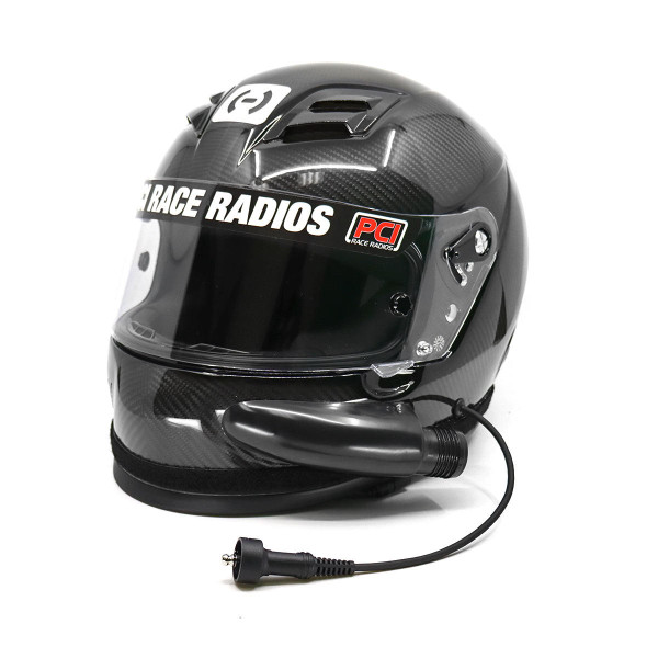 PCI Race Radios PCI Elite Wired HJC H10 Carbon SA2020 Helmet w/ RaceAir  UTVS0080308